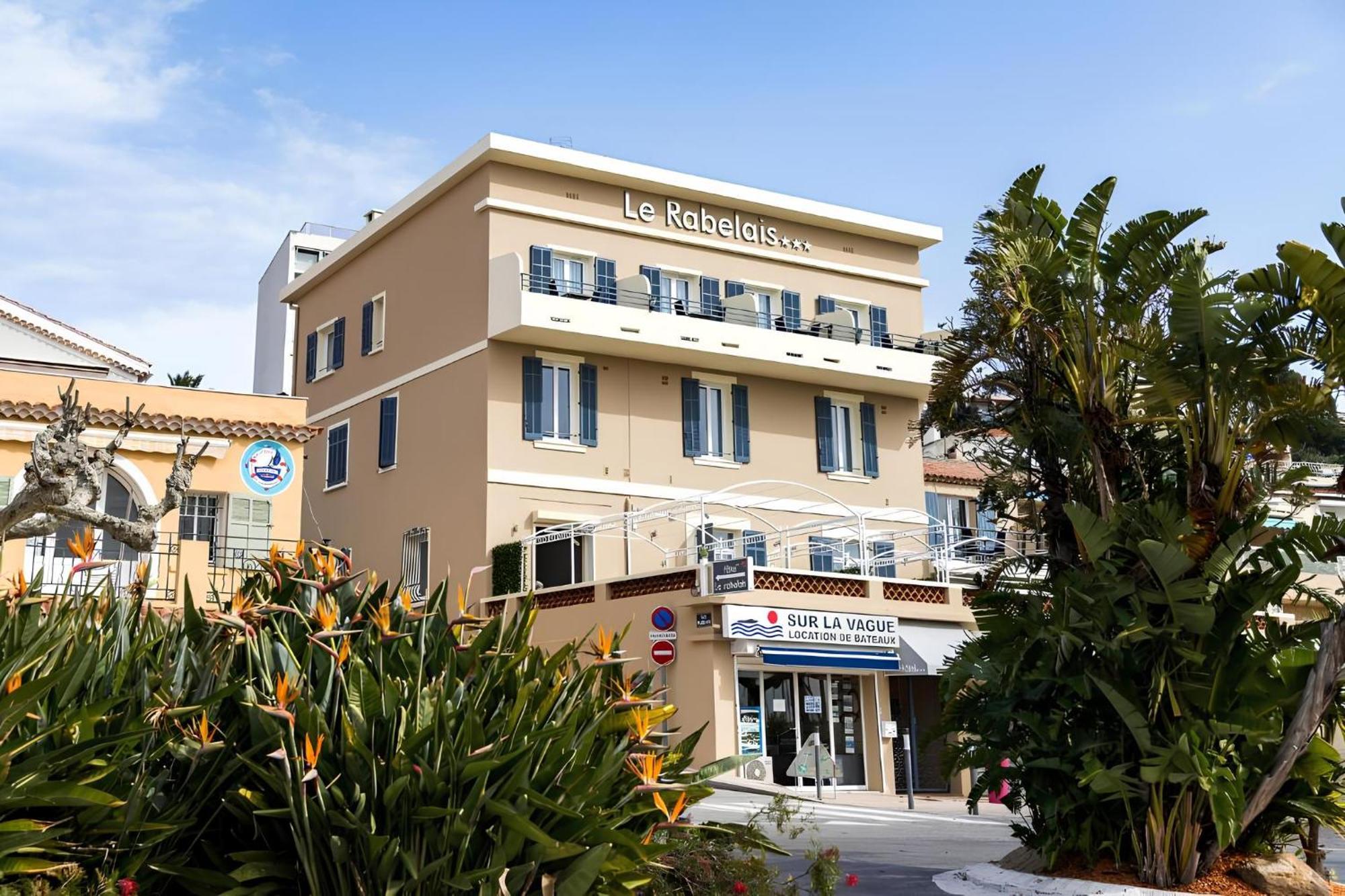 Hotel Le Rabelais Le Lavandou Exterior photo